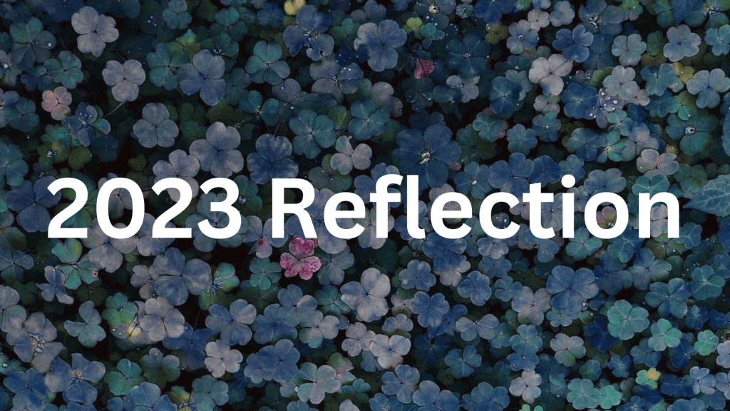 2023 Reflection – Blogmas Day&nbsp;25